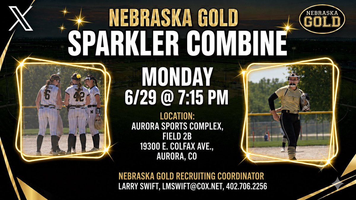 brooklynwhidds's tweet photo. Super excited for a busy Sparkler week! Games schedule and Workout info below⬇️, would love to see you there. @NebraskaGold @NEGOLD15U https://t.co/gCgwnT2agn