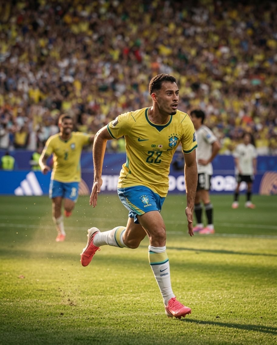 CuriosidadesBRL's tweet photo. 🇧🇷 GABRIEL MARTINELLI FEZ HISTÓRIA!

O gol da vitória do Brasil, marcado aos 95 minutos contra o Japão, é o gol da vitória mais tardio já registrado no tempo regulamentar de uma partida de mata-mata da história das Copas do Mundo da FIFA. https://t.co/JPW90XzB1q