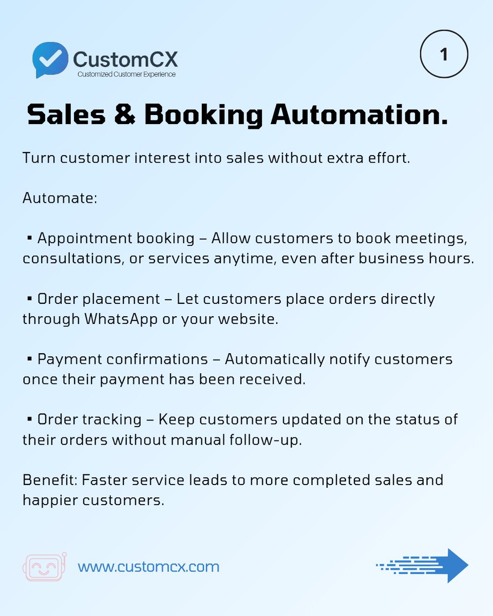 CustomCx's tweet photo. This is the power of business automation.

#BusinessAutomation #ArtificialIntelligence #KenyaBusiness #SMEs #BusinessGrowth #DigitalTransformation #WhatsAppAutomation #CustomerExperience #Entrepreneurship #AIforBusiness #SmallBusiness #Productivity #CustomCX https://t.co/2S6LHWmr2V