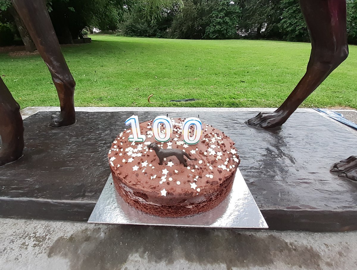 _MickTheMiller's tweet photo. Today the Mick The Miller Commemoration Committee in Killeigh, Co Offaly celebrated his 100th birthday. He was born  on this day 1926. https://t.co/NBPqODZoQq