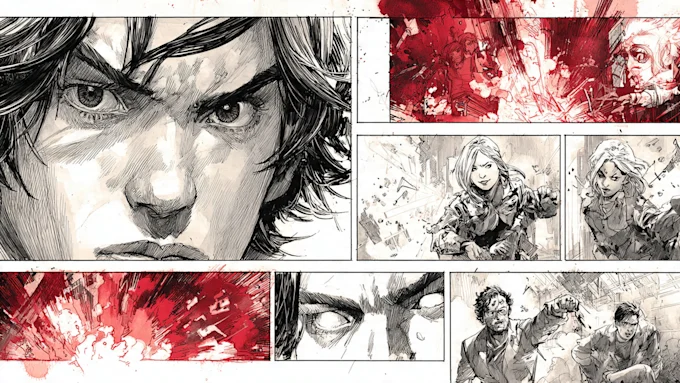 Juliet_te07's tweet photo. Made this myself. Blood, rage, and raw emotion in every panel.🖤
This is just the beginning of something dark.
Eyes full of hell. Hands drenched in blood.
The storm has arrived.
This is only the beginning.

What do you think?
#OriginalComic #ComicArt #MadeByMe #DarkArt #ArtDrop https://t.co/pjqepH0N1o
