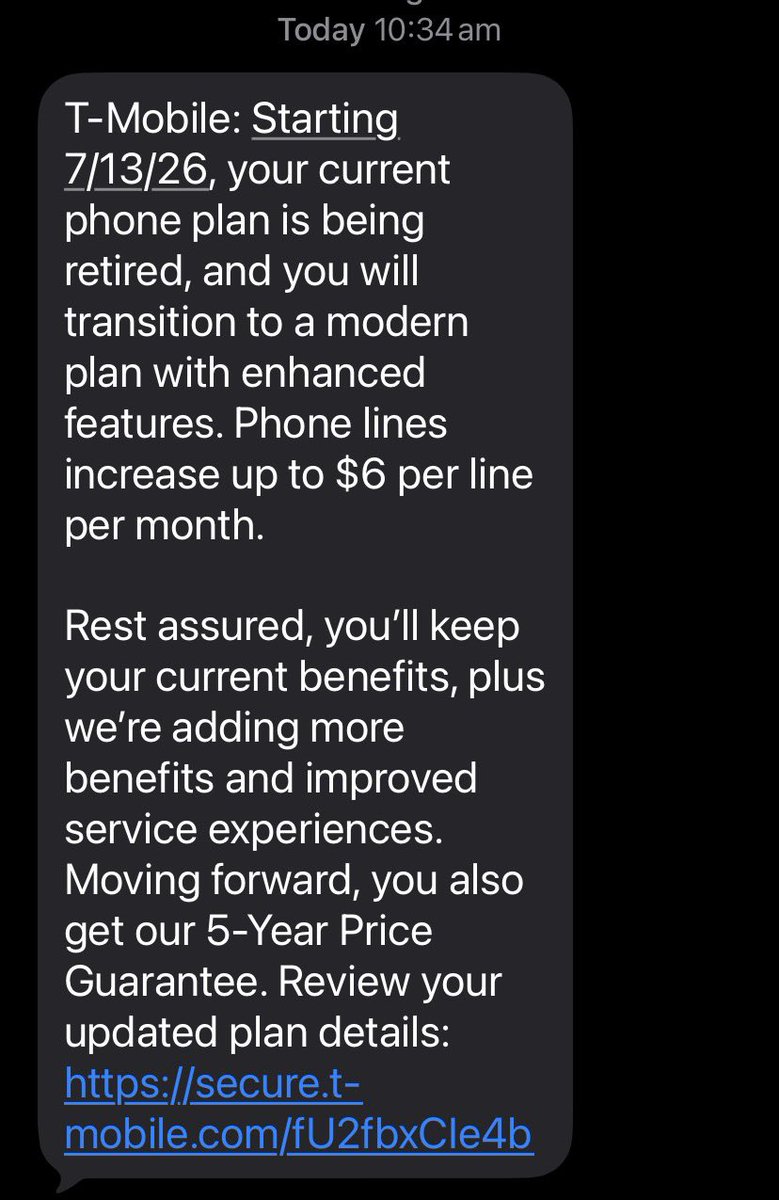 Xamry07's tweet photo. @TMobileHelp I can’t care about anything 5G because my phones aren’t even 5G-enabled. 
This’s the second time you increase the price in the span of a year. It’s evident y’all are price gouging. I want no part in it. I can show you the evidence. That’s a $22 goddamn increase on 2 lines. https://t.co/0XOMTCBL6c