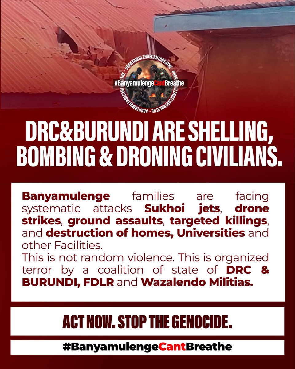 mulenge_echoes's tweet photo. For nearly a decade,Banyamulenge civilians have endured violence, displacement, and loss while much of the international community has remained silent.Every community deserves protection, justice, and the right to live in peace.The world must not look away any longer. https://t.co/HTR8tICKv1