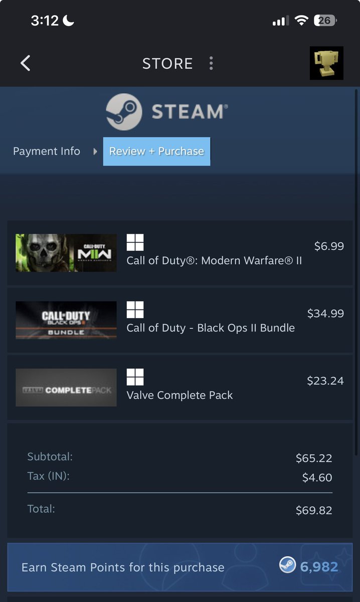 Just got 18 games on Steam for $65 and it was with extra money I had on ...