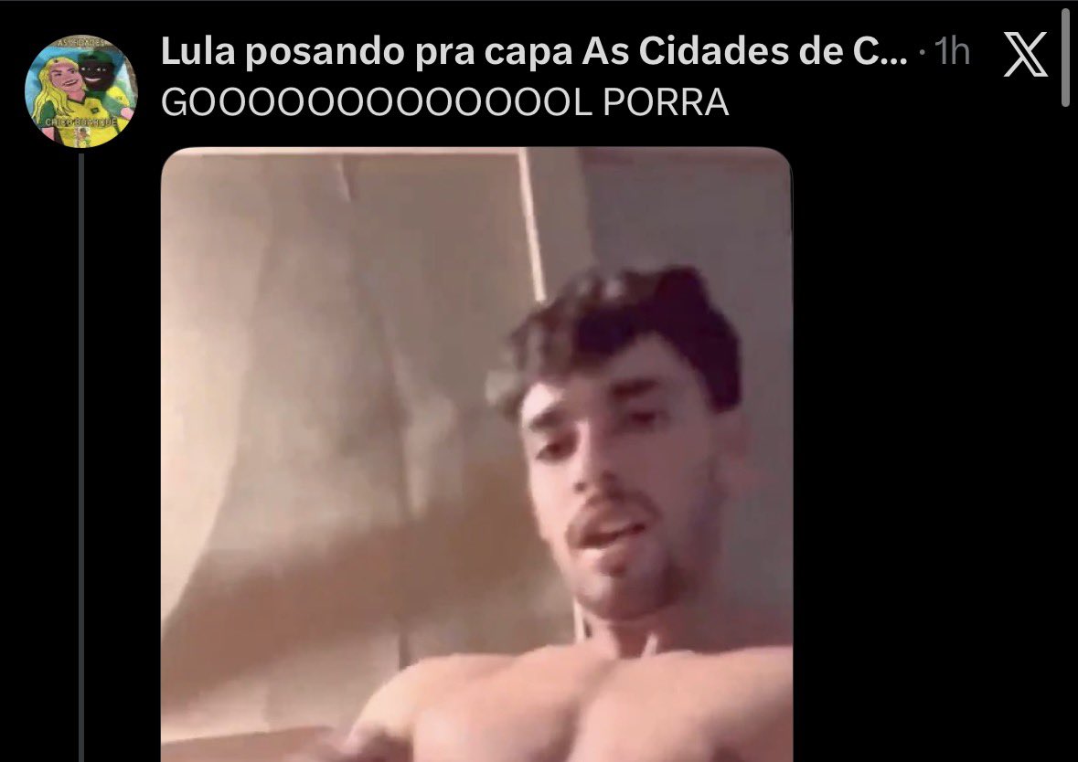 acaixota's tweet photo. É BRASIL PORRA https://t.co/05yHR38g97