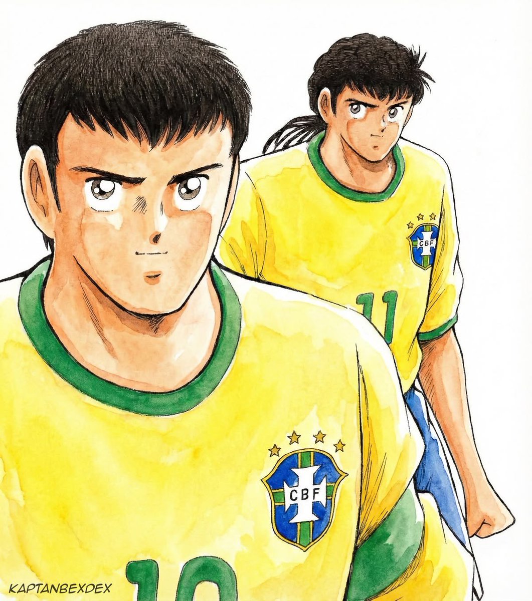 Kaiser_MYQ's tweet photo. #CaptainTsubasa #WorldFighters #كاس_العالم_٢٠٢٦ 
بالواقع او بالخيال تبقى النتيجة واحدة 

جنة كرة القدم وملوك الكرة ينتصرون https://t.co/uP4Vl6jSjO
