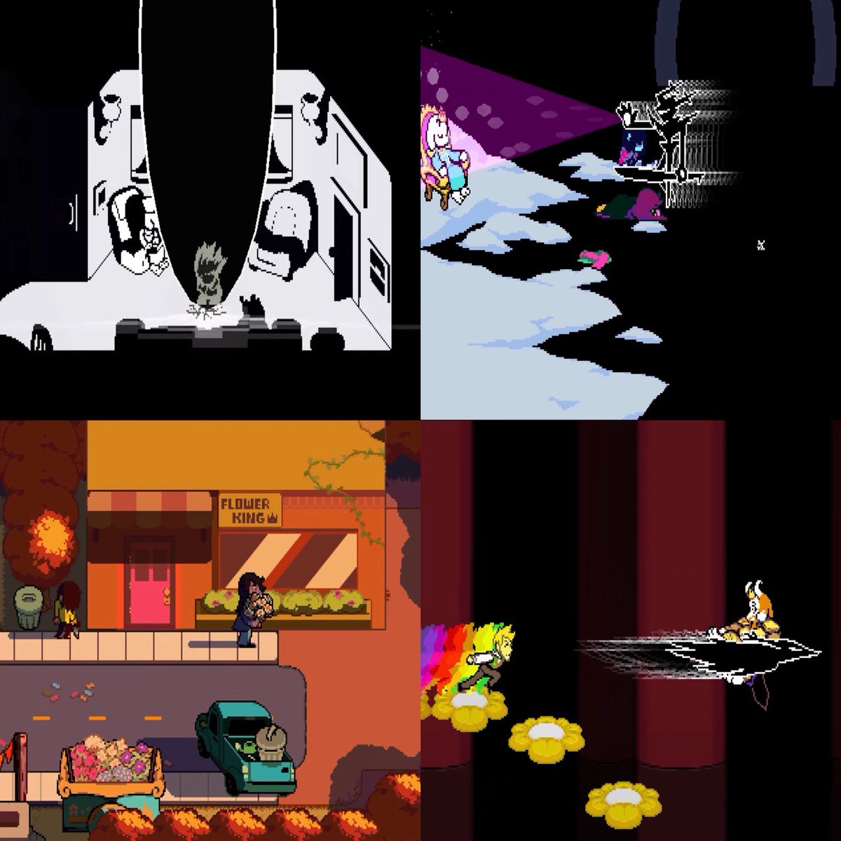 bumble_bbgun's tweet photo. Can I just say how fucked up it is that all the times Kris has been making Dark Fountains, it’s been with the expressed purpose so that the Knight can capture their family later? 

Like you can bet when Asriel comes in the next 2 Chapters, he’ll be the last one to get captured https://t.co/dPhIVWrtYP