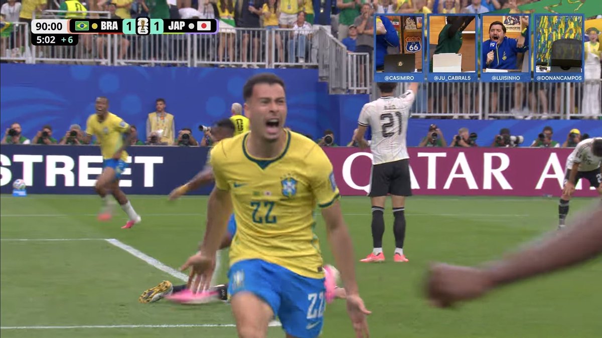 Footballce_665's tweet photo. 🇧🇷 O BRASIL ESTÁ NAS OITAVAS! 🔥💚💛
Com uma vitória por 2x1 sobre o Japão, a Seleção segue viva na busca pelo hexa! ⭐🏆
Que venha o próximo desafio. O sonho continua!
#Copa2026 #Brasil #Hexa #SeleçãoBrasileira #WorldCup #Futebol https://t.co/KFww6YQAnP