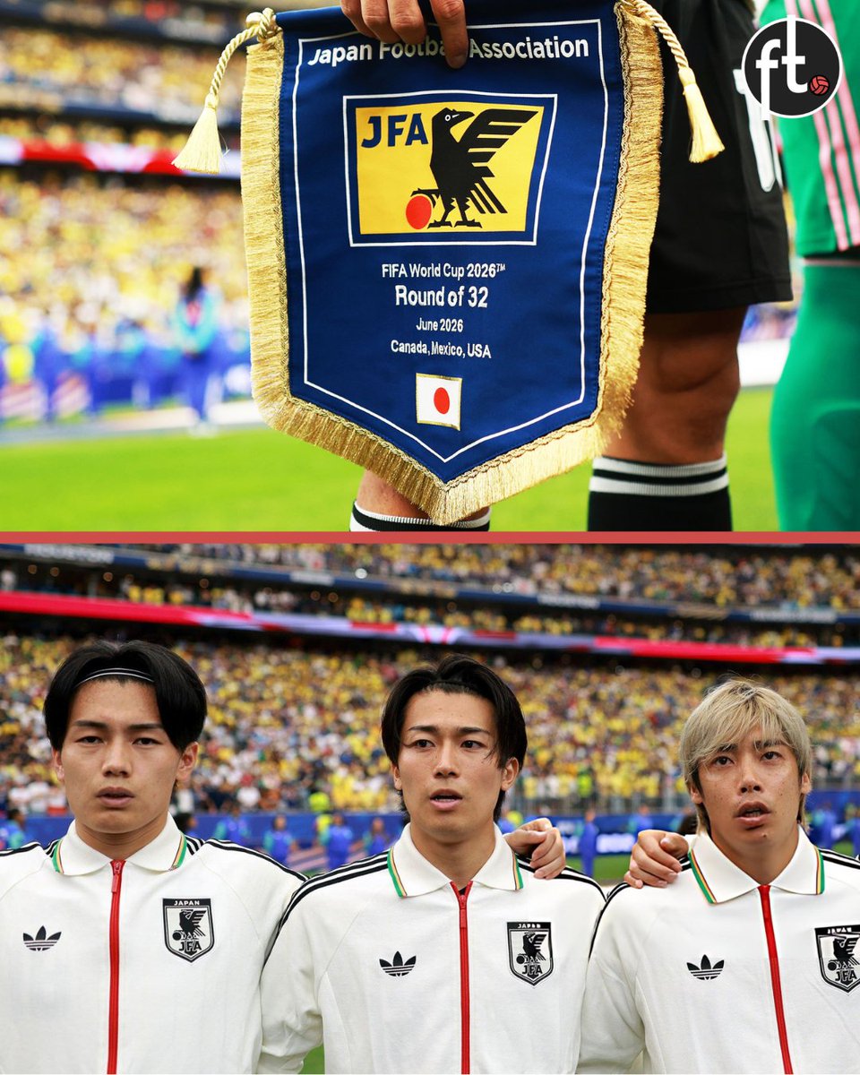 Footballtweet's tweet photo. ⚠️🇯🇵 Japan at the World Cup since 1998:

❌ 1998 — 𝗢𝗨𝗧 in the Group Stage
❌ 2002 — 𝗢𝗨𝗧 in the Round of 16 vs. Turkey
❌ 2006 —𝗢𝗨𝗧 in the Group Stage
❌ 2010 — 𝗢𝗨𝗧 in the Round of 16 vs. Paraguay
❌ 2014 — 𝗢𝗨𝗧 in the Group Stage
❌ 2018 — 𝗢𝗨𝗧 in the Round of 16 vs. Belgium
❌ 2022 — 𝗢𝗨𝗧 in the Round of 16 vs. Croatia
❌ 2026 — 𝗢𝗨𝗧 in the Round of 32 vs. Brazil
