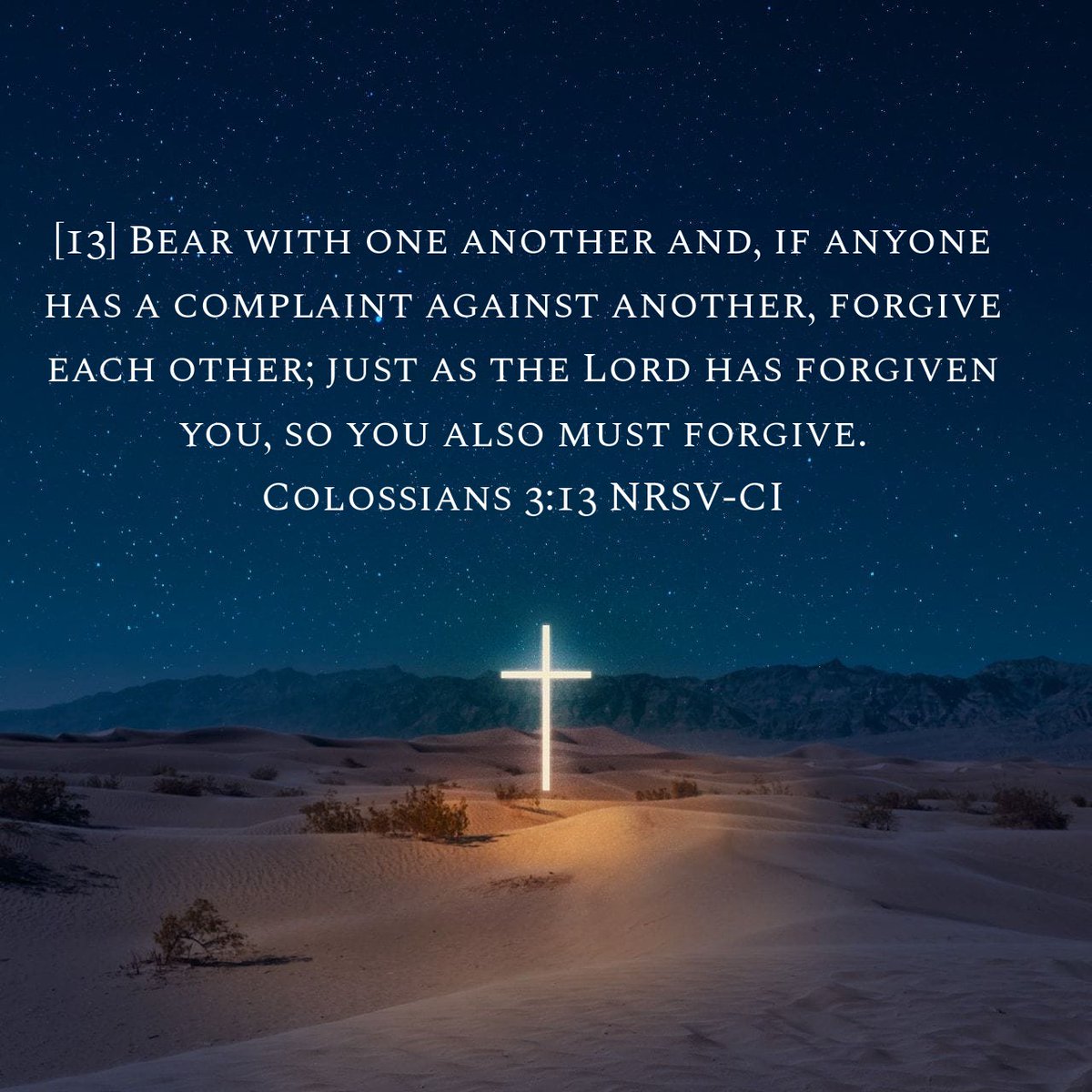 GerardGambit's tweet photo. Colossians3:13 https://t.co/L5clkVoPEM
