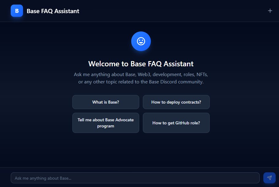 NINJA____1's tweet photo. Finally I'm publishing my chatbot that I created using Manus AI

You can ask about @base there, Frequently Ask Questions in base discord and more things.

Note: This is a third-party tool and not associated with base team

Will also try to build more thing ;) https://t.co/0BNrs88oyN