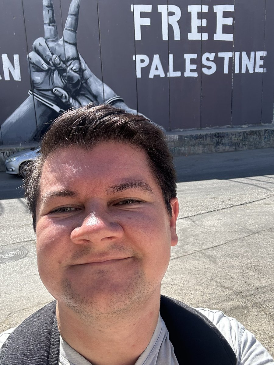 SamMezecJsy's tweet photo. Some snaps from my trip to Palestine, seeing the harshness of the Israeli occupation and apartheid in action, but overwhelmed by the resilience of the people I spoke to.

I chronicled my trip and am putting videos up on my TikTok. Check it out 👇

https://t.co/YT37Zi21ce https://t.co/3l6nRjuVMl