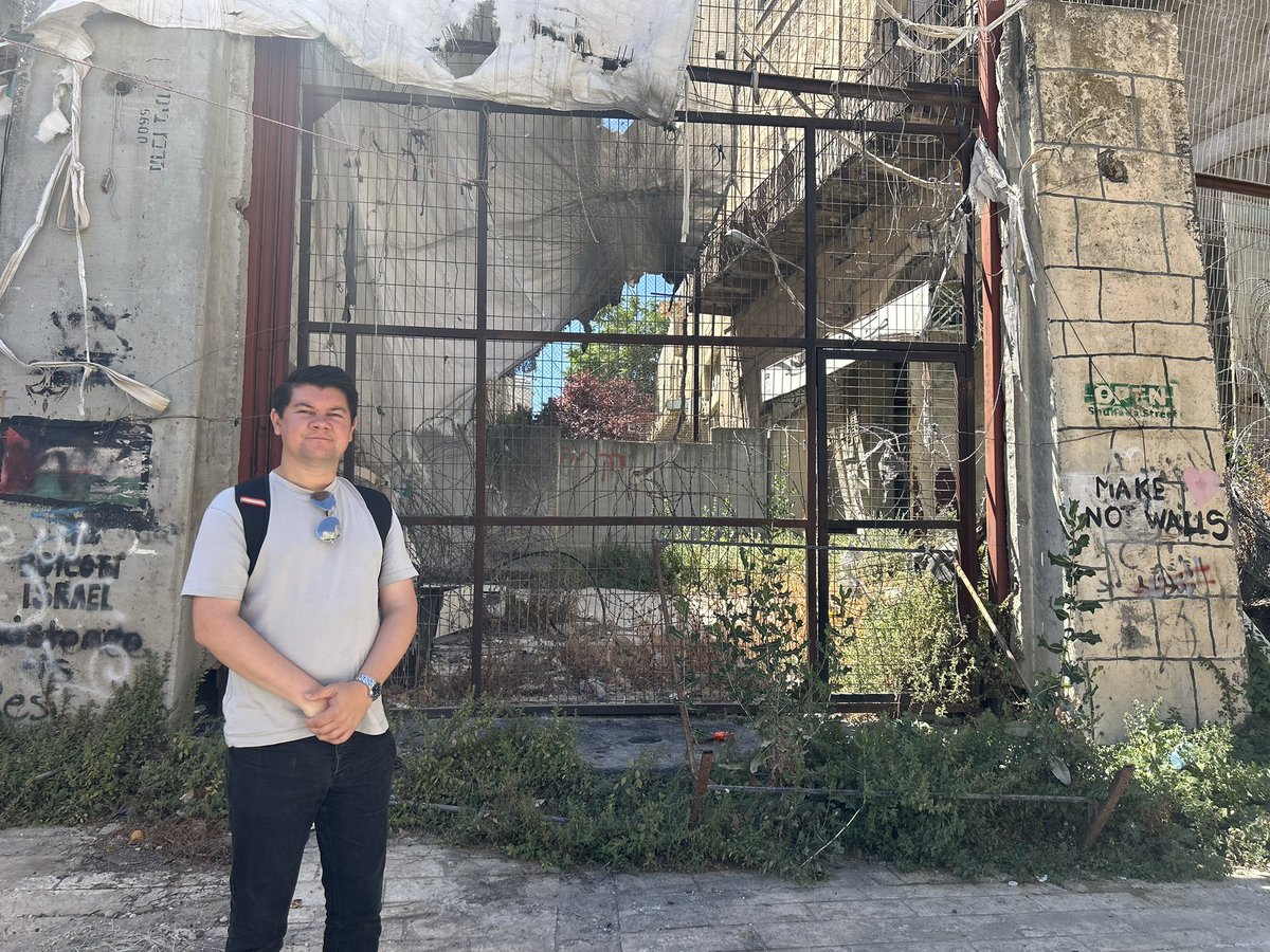 SamMezecJsy's tweet photo. Some snaps from my trip to Palestine, seeing the harshness of the Israeli occupation and apartheid in action, but overwhelmed by the resilience of the people I spoke to.

I chronicled my trip and am putting videos up on my TikTok. Check it out 👇

https://t.co/YT37Zi21ce https://t.co/3l6nRjuVMl