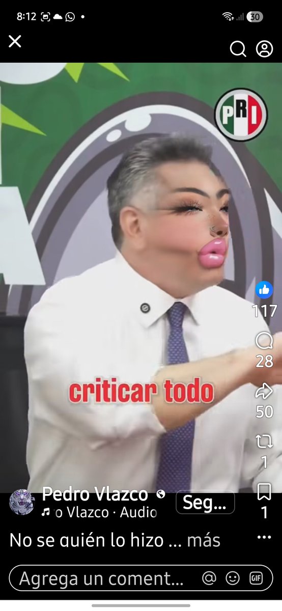 halconcanoso's tweet photo. @pedroferriz3 @alitomorenoc La gran defensora del prian jajajaja priandejos https://t.co/uGQiUjk5nU
