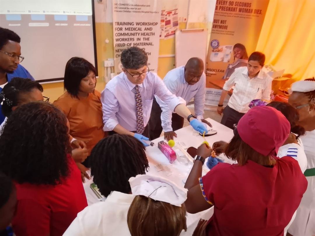 PakinCotedIvoir's tweet photo. The OIC-COMSTECH, in collaboration with Ministry of Health of Sierra Leone and Princess Christian Maternity Hospital, organized a workshop on Maternal, Newborn &amp; Child Healthcare from 15–17 June 2026 in Freetown. 

https://t.co/de7sDBQCzt

@ForeignOfficePk
@OIC_COMSTECH https://t.co/kJYobMtk18