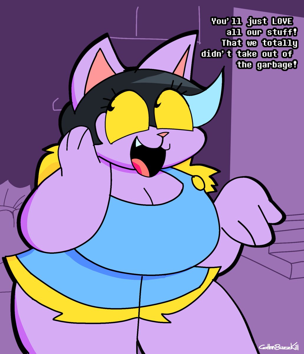 CottonBuzzKill's tweet photo. (Undertale) Here's a simple Catty https://t.co/6JTJ7FttbR