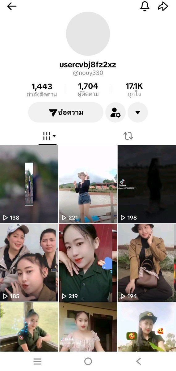 jebhee234's tweet photo. ສາວທະຫານສີ້ກັບຫົວຫນ້າ ໃຜຢາກສີ້ທັກໄປເຟສ
https://t.co/I61kDPuR2i
ຕິກຕັອກ
nouy330 https://t.co/VzcXhmeQVR