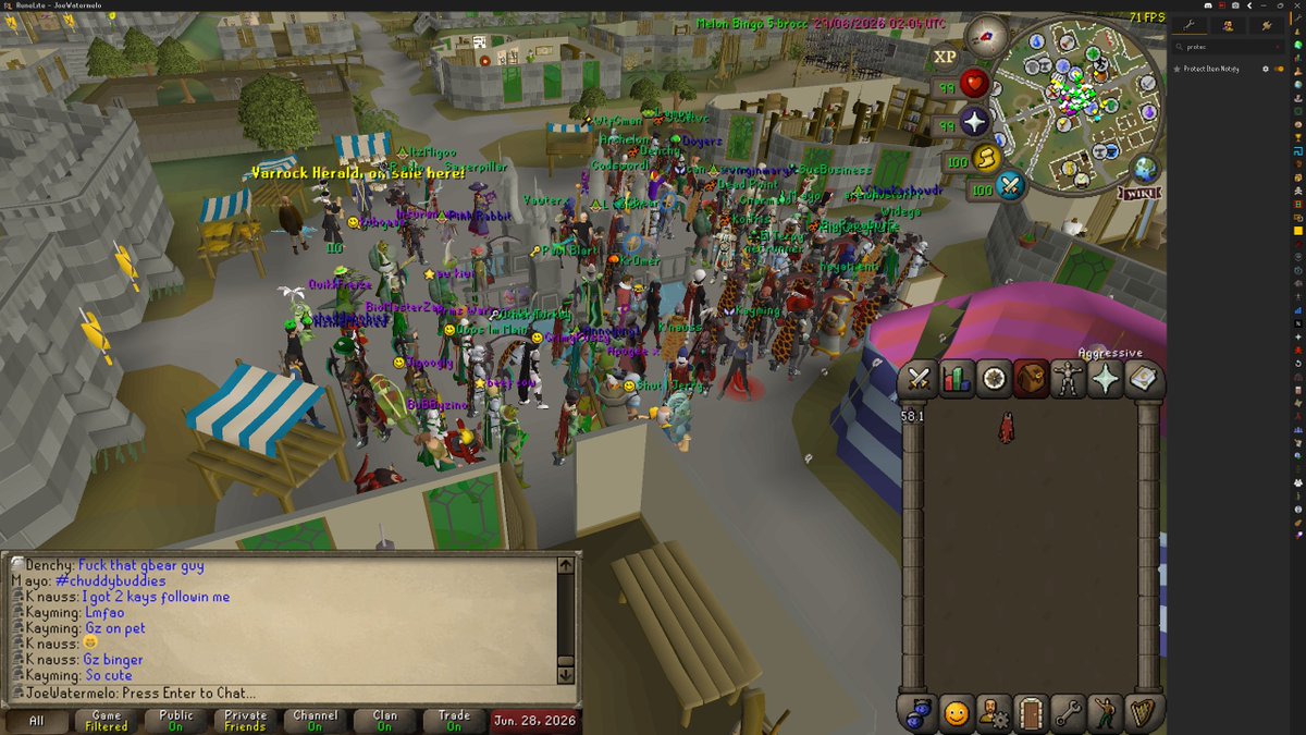 JoeWatermelonTV's tweet photo. 5th MELON BINGO IS OFFICIALLY OVER!!

Ty to everyone for showing up and vibing out. Insane how many cool people I've ended up meeting all because of this game. https://t.co/R1b7kqKo3Z