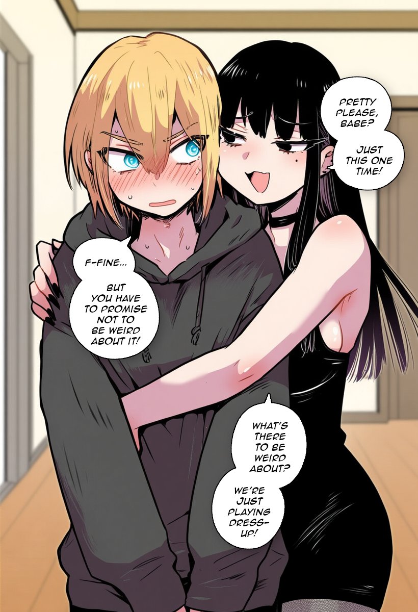 scara2b's tweet photo. Dress-up!
Full comic on my ptr 🤤 https://t.co/8fKrV2bZts