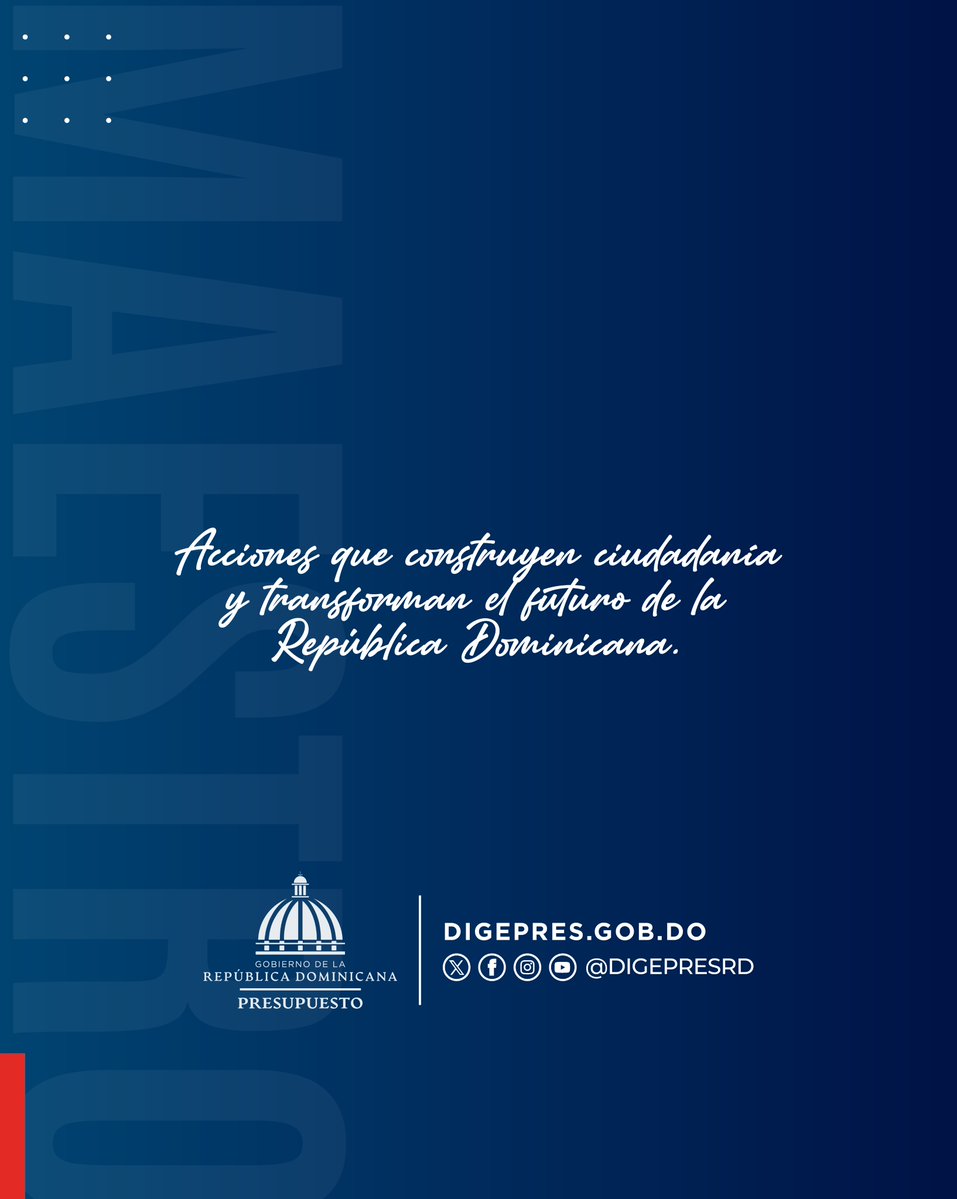 DIGEPRESRD's tweet photo. ¡Feliz Día del Maestro! 📚 
Hoy celebramos su invaluable vocación, que constituye uno de los pilares fundamentales para construir un mejor futuro, garantizar el bienestar colectivo y potenciar el desarrollo de nuestra nación.

#DerechoaSaber https://t.co/ZkjoTjjubM