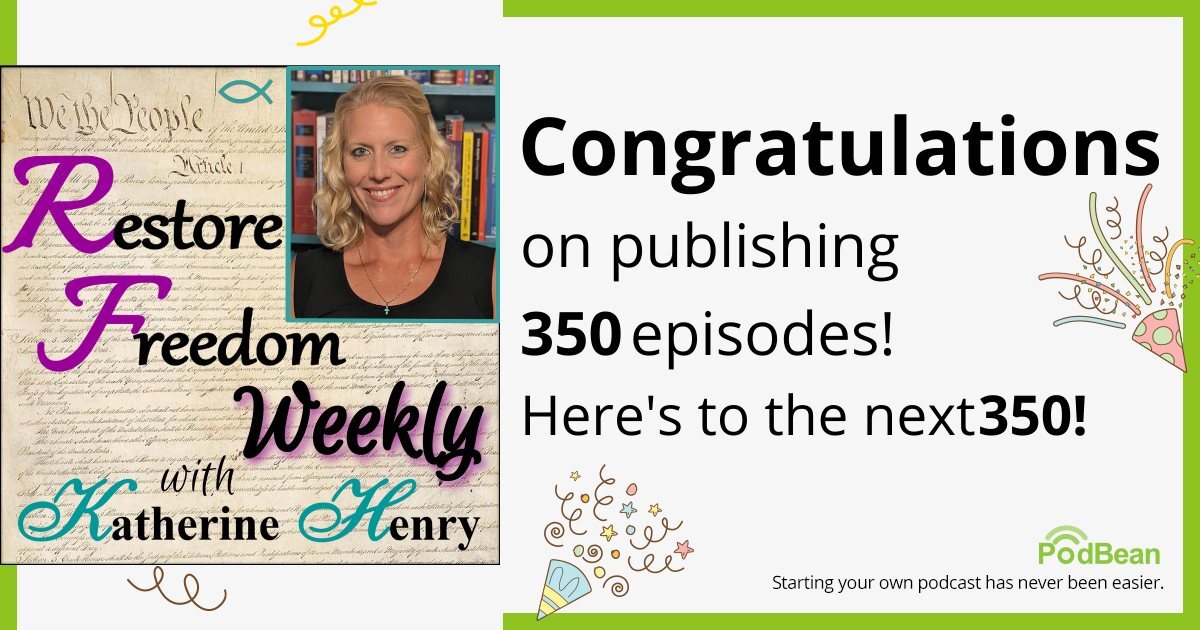 RestoreFreedomK's tweet photo. Aside from the thousands of informative &amp; empowering videos we have shared with you in the last 6 years, we now have over 350 Podcast Episodes published! Cheers to another 350 episodes to empower citizens to #RestoreFreedom !!! https://t.co/OiaeAbiwo5 https://t.co/5z11g0VA9R