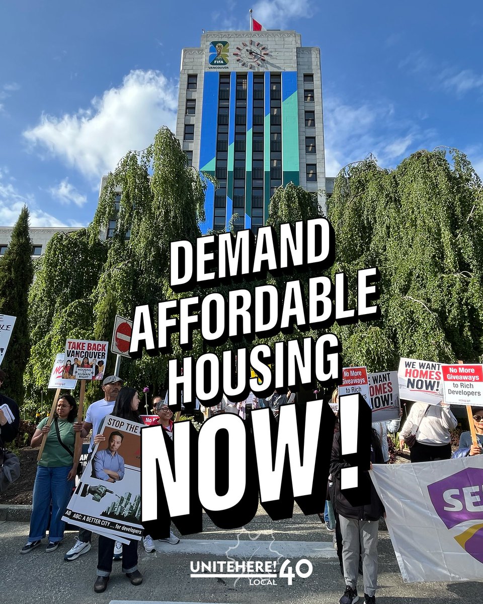 UniteHere40's tweet photo. Rather than reshaping the skyline to accommodate luxury hotels, City Hall should be focused on reshaping the housing market to deliver homes that ordinary residents can afford. Sign our petition to reject Holborn Group’s proposed luxury megaproject: https://t.co/QnUB5Enek6 https://t.co/zzm9eVwHJj