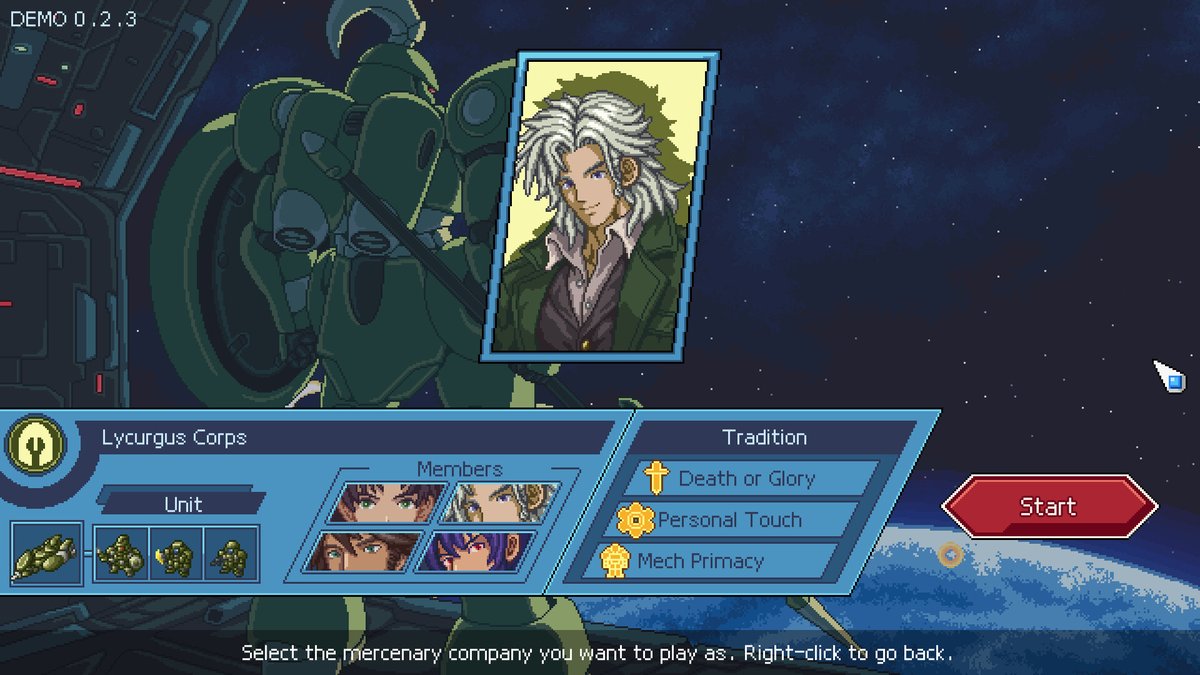 RPGSite's tweet photo. Chaos Galaxy Studio will release Chaos Front, a mecha strategy RPG where the player becomes a mercenary, for PC via Steam on September 4:
https://t.co/6AuxefTZoP https://t.co/aUAsJHbm90