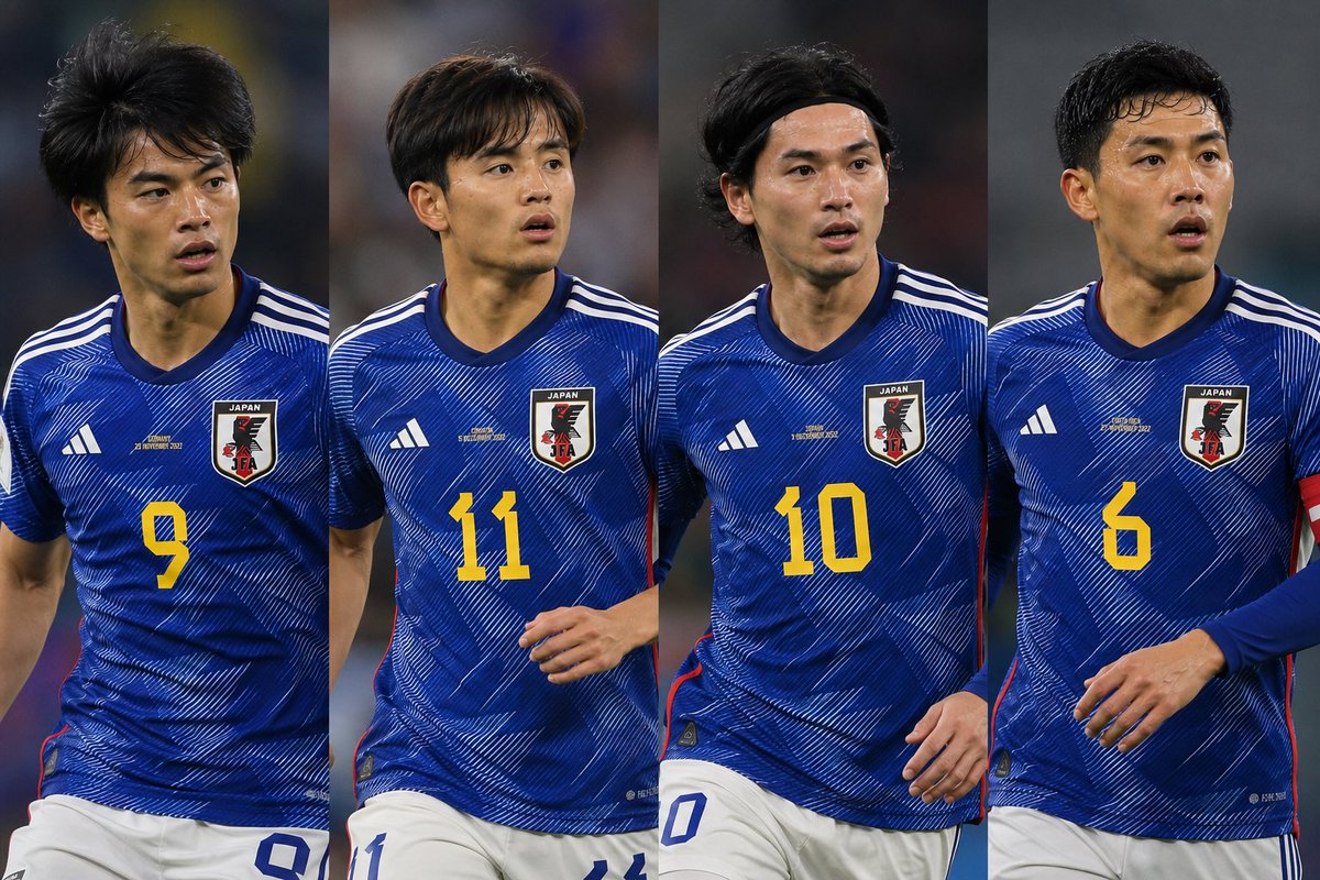 tastiera_'s tweet photo. Even if the outcome had been the same, I still wanted to see Japan with Mitoma, Kubo, Minamino, and Endo out there. https://t.co/IH29fd8ttD