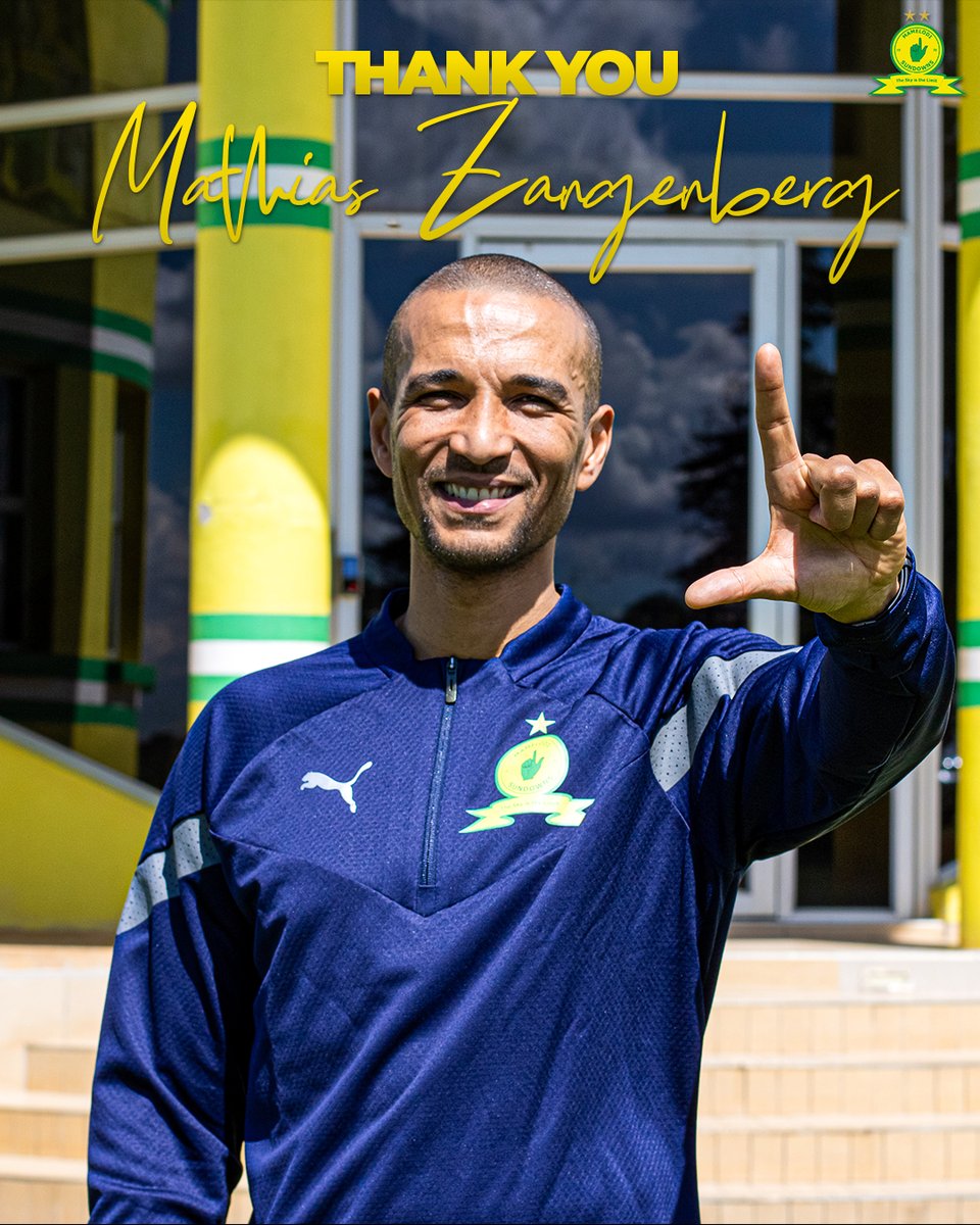 Masandawana's tweet photo. Mamelodi Sundowns bids farewell to our Head of Physical Performance Mathias Zangenberg as he embarks on a new chapter.

We wish you all the best for the journey ahead. Thank you, Mathias 💛

#Sundowns https://t.co/FSXv7pnl7A