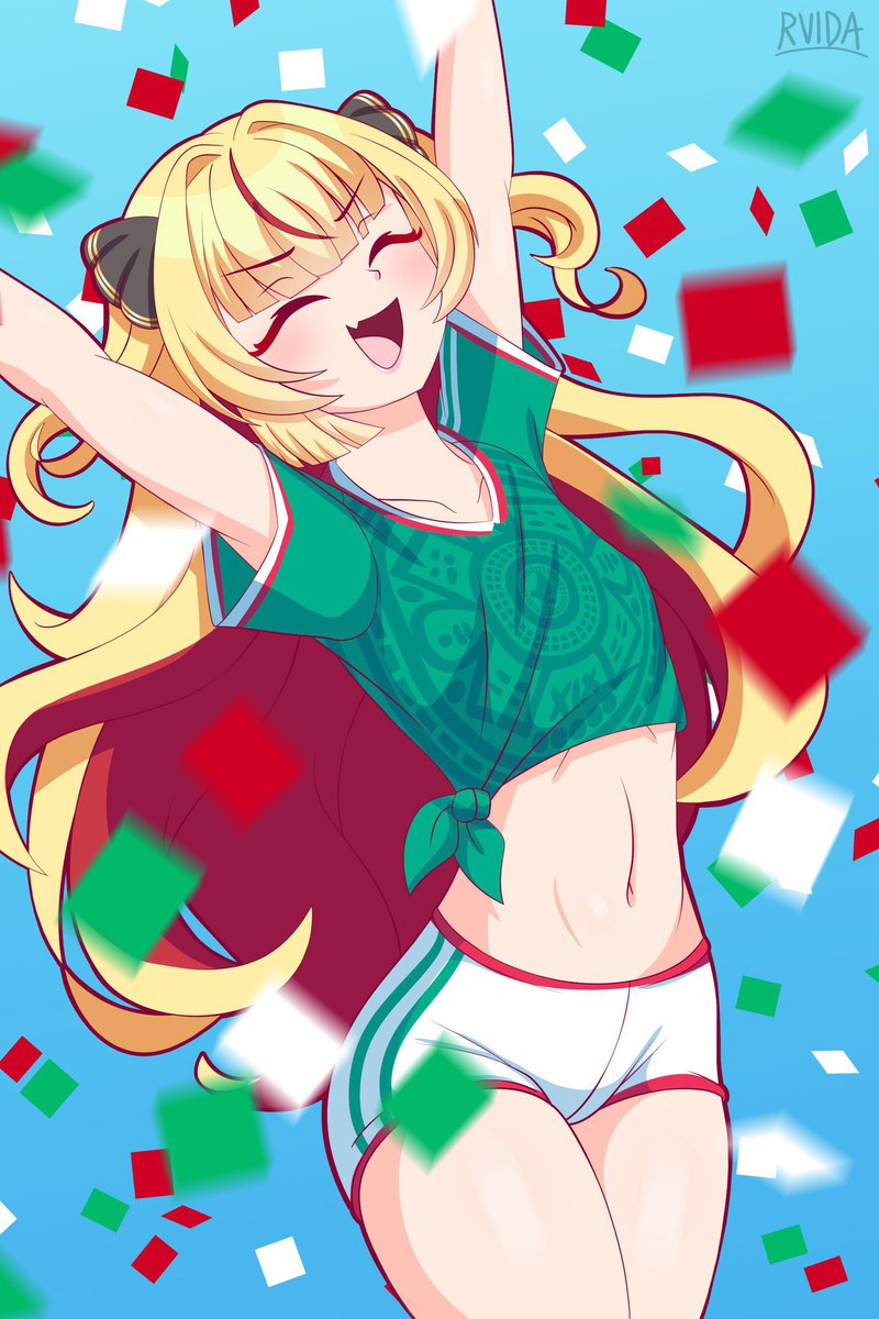 rubyruneheart's tweet photo. TOMORROW MEXICO WINS 🇲🇽

illust by @/Rvida_ https://t.co/4Oj62KDgd5