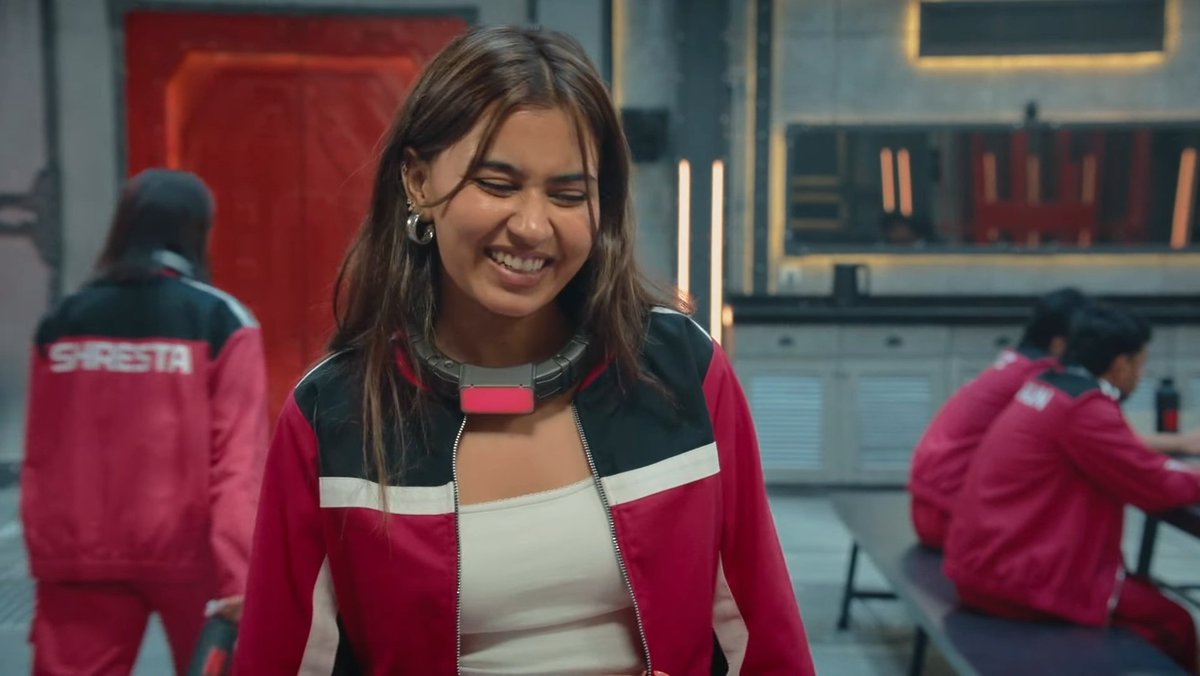 baleineq's tweet photo. AKANKSHAAAA IS SO CUTEEEE 💗 BABY J HAS IT IN HER SO CASUALLY. JUST LOOKS CUTE WHENEVER 

#lockupp2 #akankshachoudhary https://t.co/L1mmzDkecl