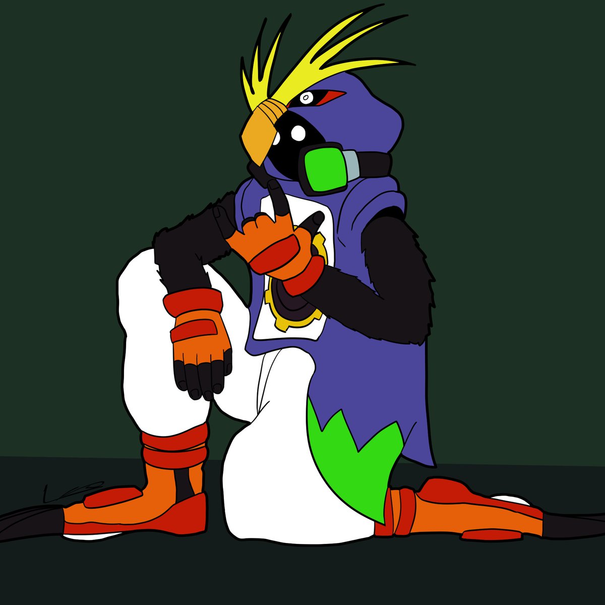 AllTheDigimon's tweet photo. 110 - Tempomon https://t.co/8rbRHW4iyq