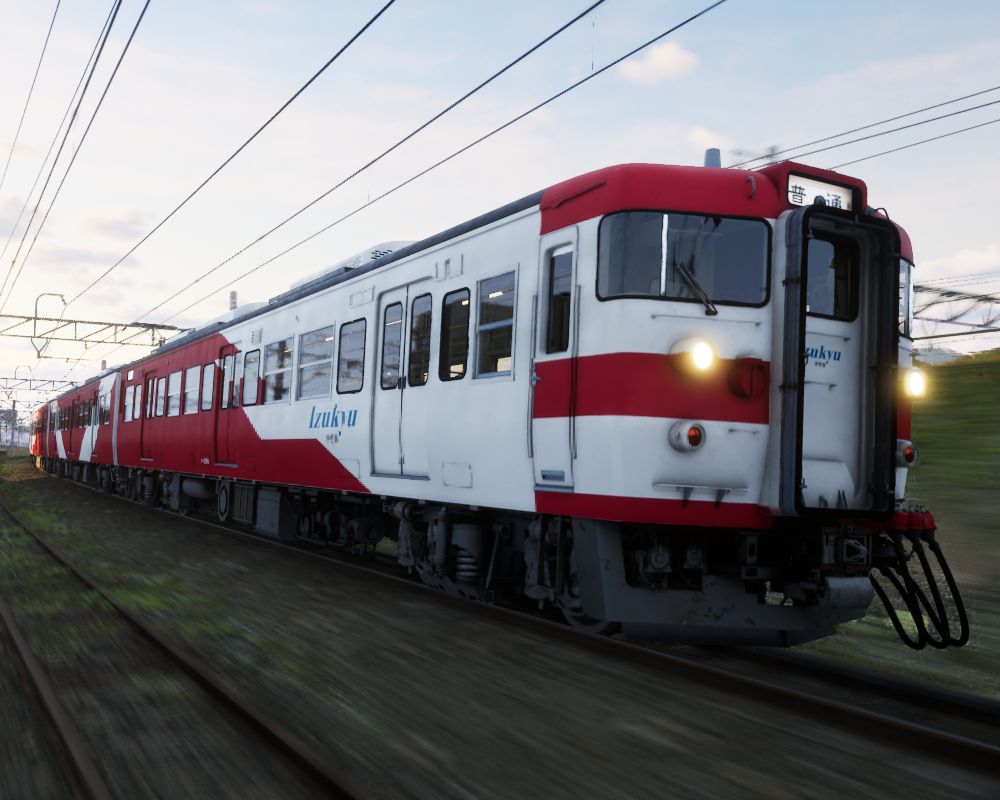 ziorossolabo's tweet photo. これが最後の実在車両スキンです(^^)/　1100/1500用HG仕様伊豆急２００系スキン・・・青塗装・赤塗装 #走ル列車 #RUNNINGTRAIN https://t.co/KRdI1nAiZK