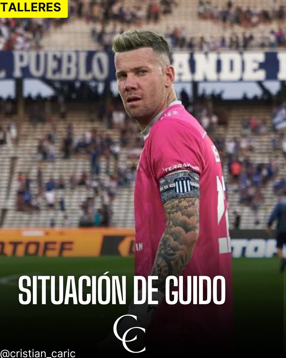 caric_cristian's tweet photo. SITUACIÓN DE GUIDO
Guido Herrera y una partida muy ¿cercana? a #CerroPorteño

El Ciclón deberá mejorar la oferta económica y resolver su situación por el pase de Riveros. 

Desde #Talleres hay optimismo y creen que, si el club paraguayo da ese paso, finaliza su ciclo. https://t.co/XFHo9DZyF1