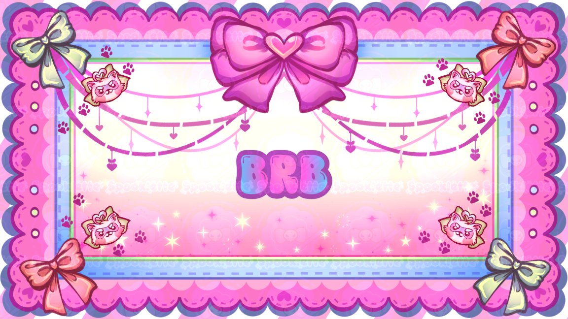 MochiMoontail's tweet photo. Look at these beautiful overlay screens!! Im crying, I love them so much! #vtuber #stream #twitch #inlove #cutesy #moots #vgen #sugarstars
🎨: @SpookletteVT https://t.co/VjgvPey17E