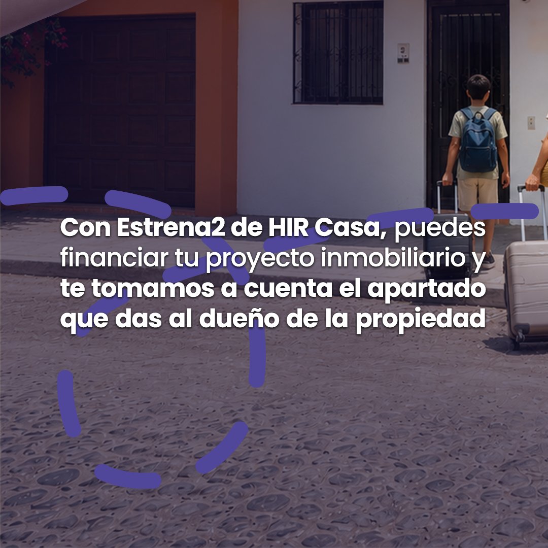 HIRCASAMEXICO's tweet photo. Poder invertir una propiedad para convertirla en renta vacacional puede traerte grandes beneficios y más cuando decides comprar una vivienda usada en una zona con mejores accesos y ubicación. 🏖️
Con Estrena2 de HIR Casa, puedes financiar tu próximo proyecto inmobiliario. https://t.co/YUXK49aR05