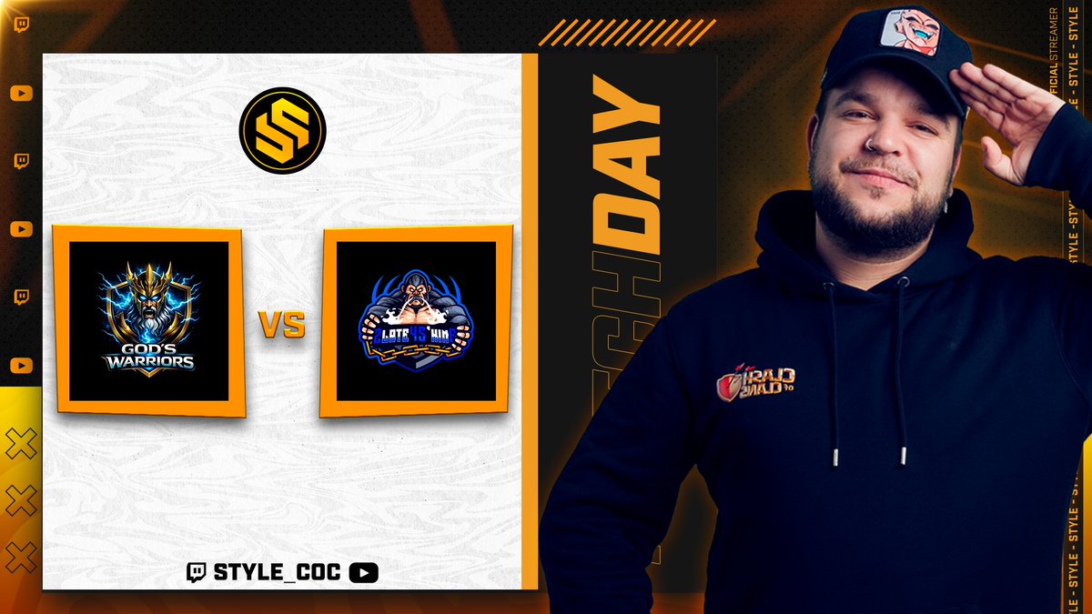 Style_coc's tweet photo. 🥳 LIVEEEEEEEE!

Arrancamos la Semana con todo! Guerraza de los Hispanos! 💪

🏆 Blue Whales Cup - Semana 5

✅ GOD´S Warriors 🆚 2Late4S´hine

TODO el MUNDO para DENTRO! ❤️

🟣 https://t.co/1tsBS7OeVq
🔴 https://t.co/ofnOZFVtAA https://t.co/L3srtxfx2R