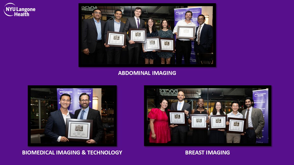 NYUImaging's tweet photo. Congratulations to the Graduating Fellows &amp; IR Integrated &amp; Independent Residents of @NYUImaging, Class of 2026! 🎓@NYURadRes @nyuvir @nyu_mskrad

Special congratulations to Yvan James (Breast), recipient of the 2026 Fellow Teacher of the Year Award!🏆 https://t.co/Efro5MFmNN