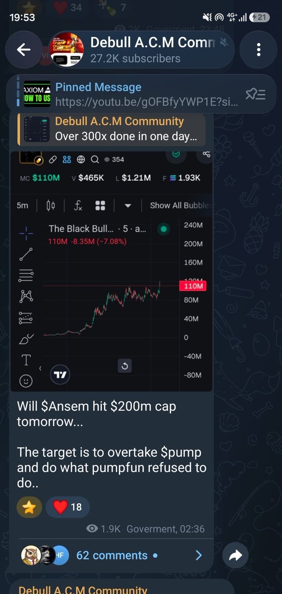 My_Goverment's tweet photo. We are asking for $20k grant-loan from @blknoiz06 in order to complete the crypto full academy we are building for sake of on-boarding newbie traders.

We have been grinding for 3months to bring this to reality... 
--- 27k members on telegram in 7months 
--- 100k + on tiktok from 0 all organic 
--- Courses , real time ai agent already built 

But we need $20k to finish up and lauch : we'll use it to pay for for api's and premium ai tools and also for influential marketing to keep on-boarding newbies.. 

This solves the biggest pain for newbies: real education, 24/7 supports... 

We attached a real photo of the team members working behind to ensure the benefits of everyone..

 we also attached the image of the consistency shillings of $ansem coin in the community and also the image of our tiktok account... 

We intend to pay back $25k after 3months of launching the academy,  we are not asking for free money, this is for real builders.. 

most investors we reached out to has refused to supports because they don't understand crypto, some that agreed to contribute did little which is not enough.. 

We have also spent $$$ from our own team pocket.. 

We love what you're doing on the space and we have also been doing the same since the past 2yrs.. 

We have already built : 
1. All the courses needed by any newbie to find their feet 
2. We have build ai agent to supports anyone anytime 
3. We also build social hub for members inside the community.. 

The proof of everything is already on our telegram community https://t.co/abPB2HaNxj 

We are not asking for free money, you can also become our partner or assign anyone in your team to do so..  we'll also pay back after 3months of lauch the academy.. 

Real builders helping real builders... 

We also appreciate you for reading this Ansem.. the community are happily waiting for your response.. 

Thanks alot bro

#Solana #ansem #Debullcommunity
