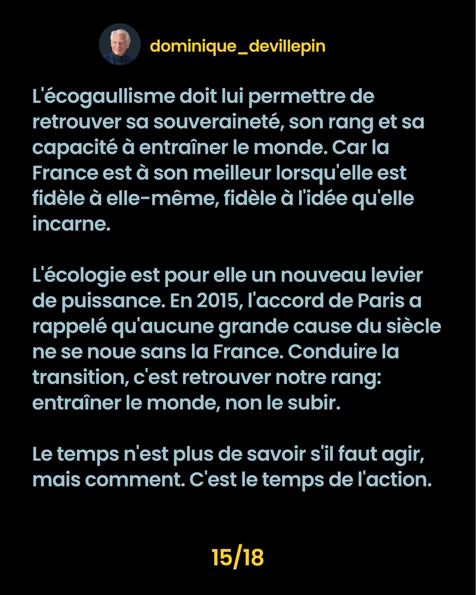 Villepin's tweet photo. https://t.co/VcL7vWh51X