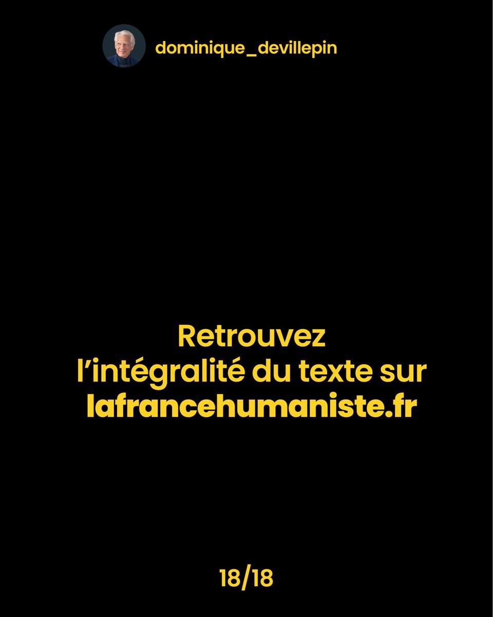 Villepin's tweet photo. https://t.co/xVr4ch2lHZ