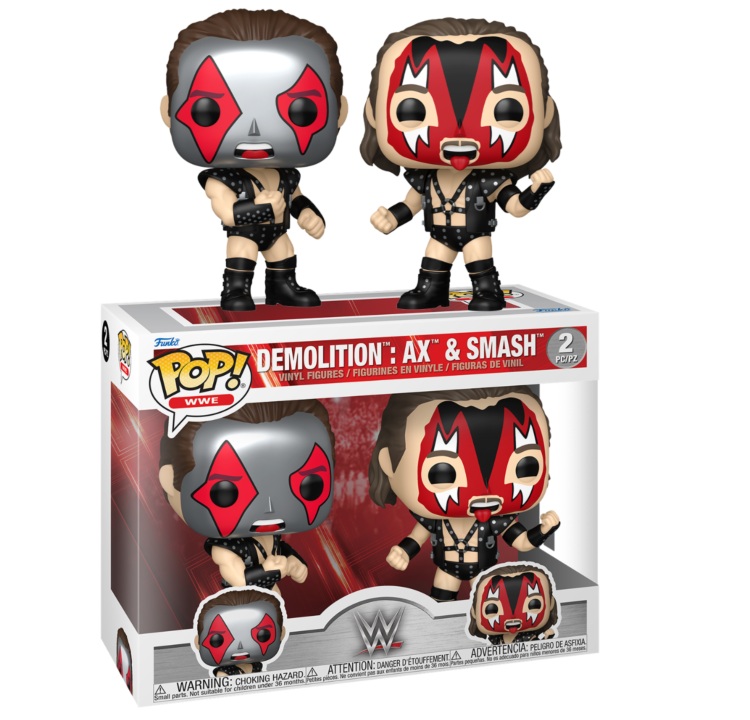 FanboyCollect's tweet photo. The Newest Wave of WWE Funko POP Figures has arrived. Penta, Tiffany Stratton and Demolition.

https://t.co/BVufR3aN32

#funko #funkopop #wwe #penta #tiffanystratton #Demolition #wrestling #luchalibra https://t.co/pn0n23I9z3