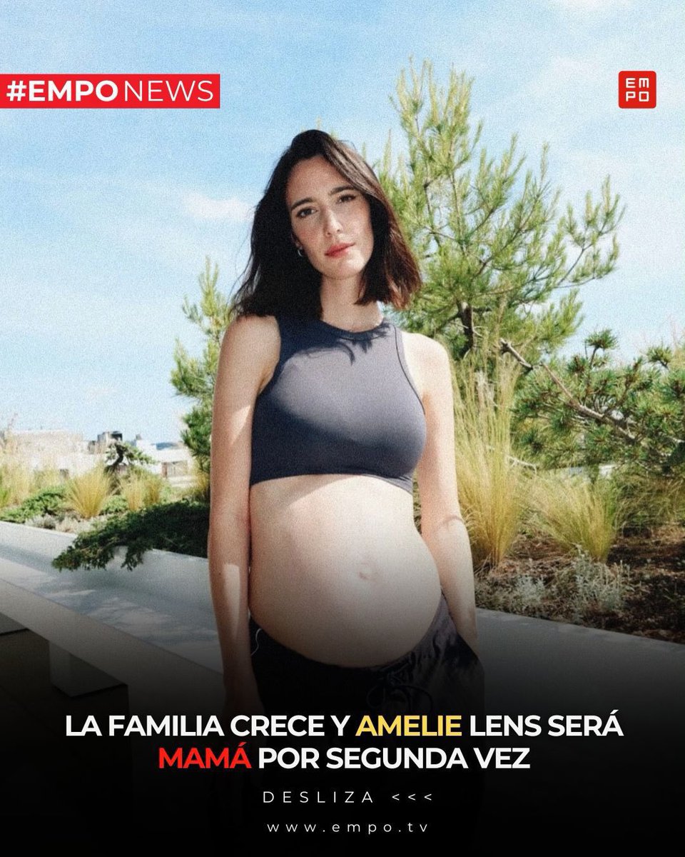 EMPOTV's tweet photo. La familia raver crece y @AmelieLens nos comparte la notica de que esta embarazada ❤️

Amelie y Farrago están en espera de su 2do bebé 👶🏻 
“Estoy embarazada de mi 2do bebé, somos tan felices y Kiki no puede esperar a conocer a su hermanx este invierno”así compartió la noticia 🤍 https://t.co/6VcKQDMeS5