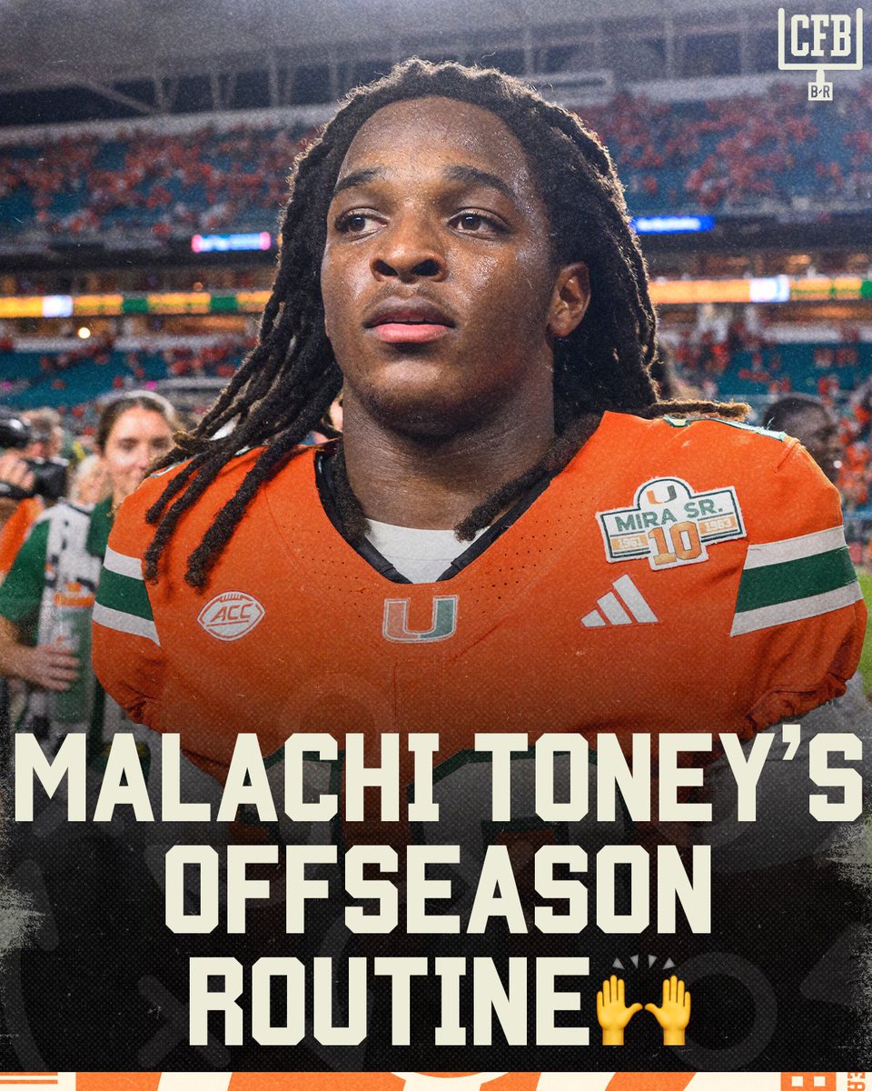 BR_CFB's tweet photo. Malachi Toney wakes up before 5AM everyday and catches 200 PASSES BEFORE PRACTICE 🤯

WR1 is built different 🤖 https://t.co/1OxoO7o4J2