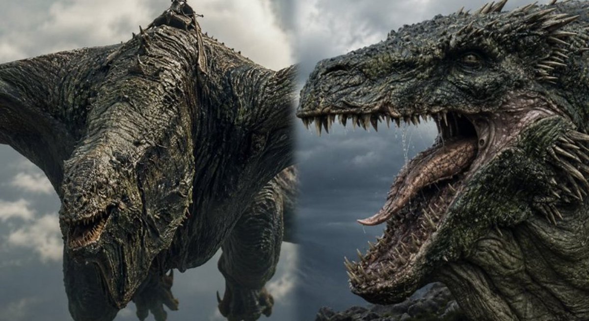Jadeeslike's tweet photo. Help!!!!!
I'm genuinely confused about this. 

If Vhagar is supposed to be the oldest and strongest dragon alive during the Dance, could she actually defeat both Syrax and Caraxes at the same time in a direct fight? Or is "strongest" only true in a one-on-one battle? I can't tell https://t.co/wonqEaqNG8