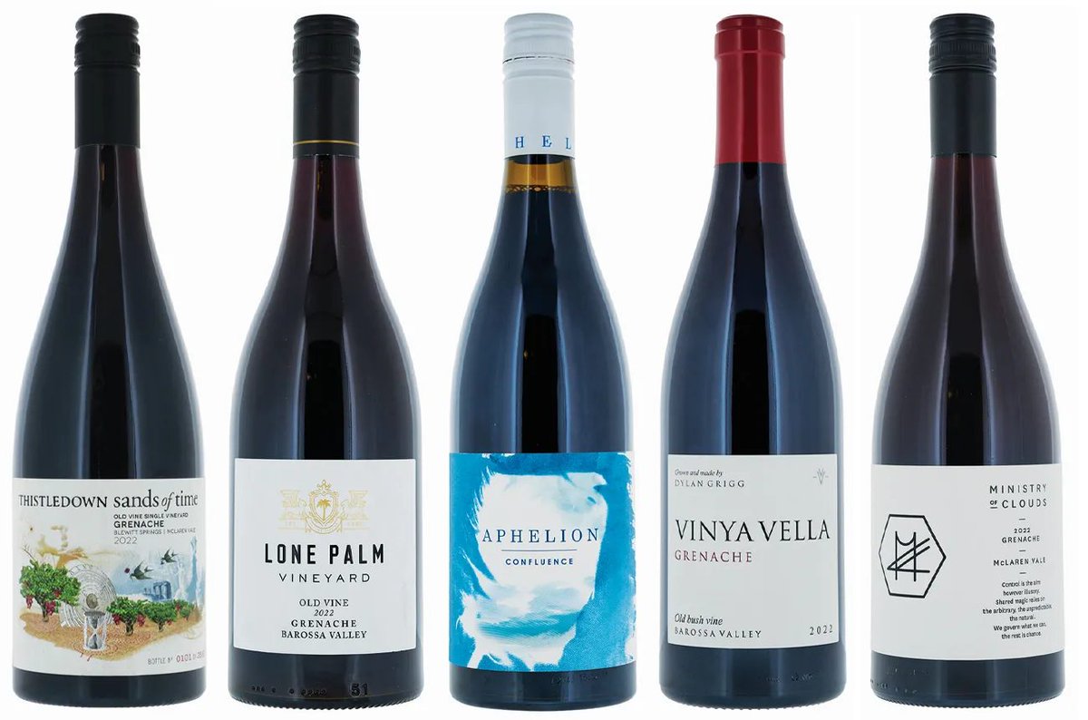Decanter's tweet photo. Seven wines. One standout variety. 🇦🇺🍷

Our inaugural Australian Grenache panel tasting uncovered 7 Outstanding wines from 51 entries.

Decanter Premium exclusive.

https://t.co/4zZxksx3tv https://t.co/p0Ot2pAsfZ