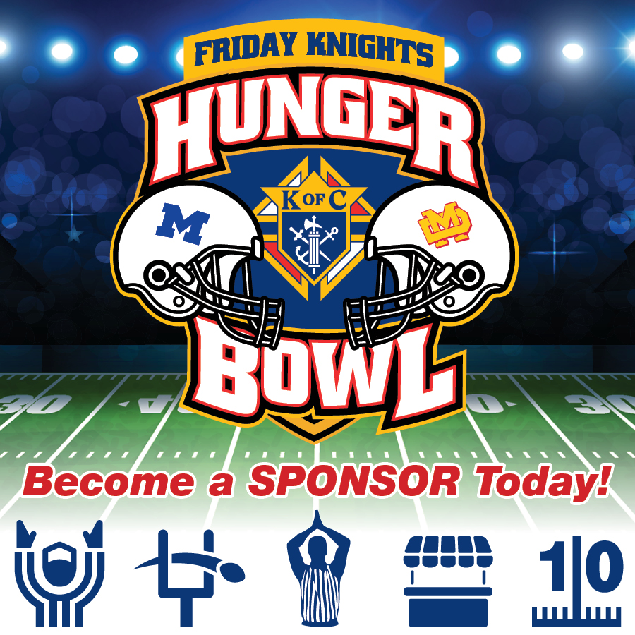 SVdPEVV's tweet photo. Sponsorships are OPEN for our 10th Annual Friday Knights Hunger Bowl! Learn more and become a sponsor today - https://t.co/3U5mjaLOjO https://t.co/p1RryDsfyi