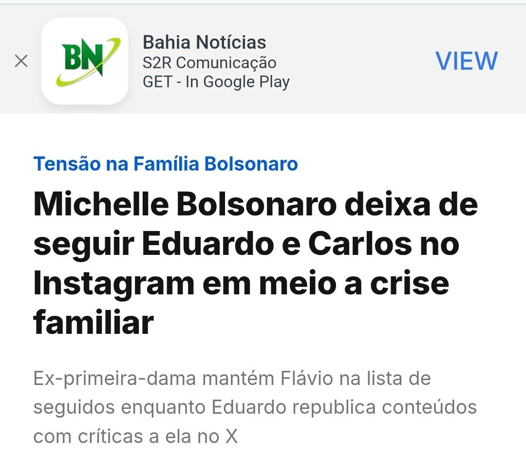 CamargoDireita's tweet photo. Michele deixa de seguir Carlos e Eduardo e acelera seu derretimento na direita e na política brasileira. Flávio ainda é seguido, o que tanto faz, e segue sem sofrer abalo nas nas pesquisas. Bolsonaro deve deve estar p..to com essa história. https://t.co/3GK0PyrJNy