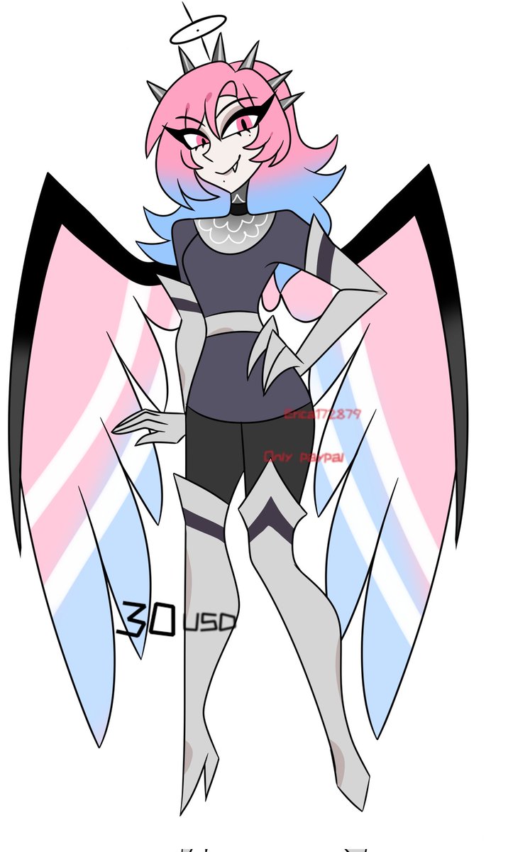 Erica172879's tweet photo. Demon Exorcist OC adoption! Only 30$ each! If you want to adopt one, just DM me! https://t.co/uY6WGBJqWd