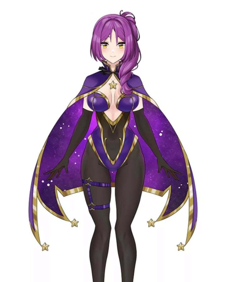 NemesisElesiaX's tweet photo. A celestial-themed VTuber with purple hair, golden eyes, and a galaxy-inspired outfit, radiating a magical cosmic fantasy vibe
💜 Commissions Open , VTuber Models & Character Art
📩 DM to book your slot!
#Commissionopens #VtuberModel #Characterart #Digitalart https://t.co/Mxag83mm3K